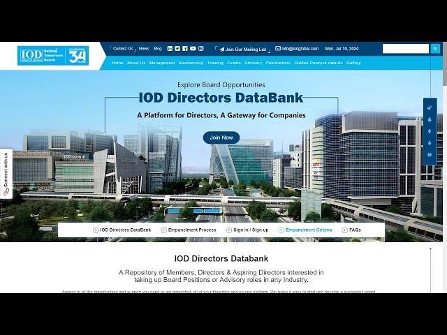 IOD Directors Databank, become a Certified Corporate Independent Director