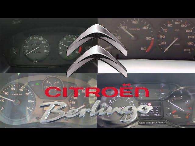 Citroen Berlingo Acceleration Compilation