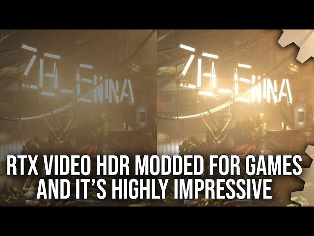 RTX Video HDR Modded For Games... And The Results Are Excellent