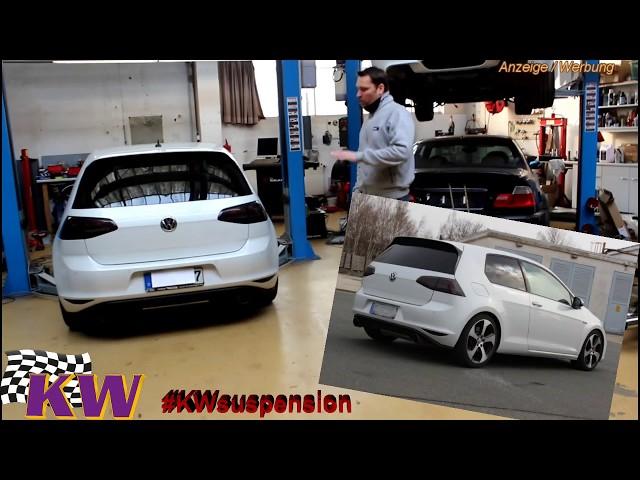 VW Golf 7 GTI Performance 2.0TSI bekommt ein KW V3 Gewindefahwerk das perfekte Fahrwerk/Setup? Part1