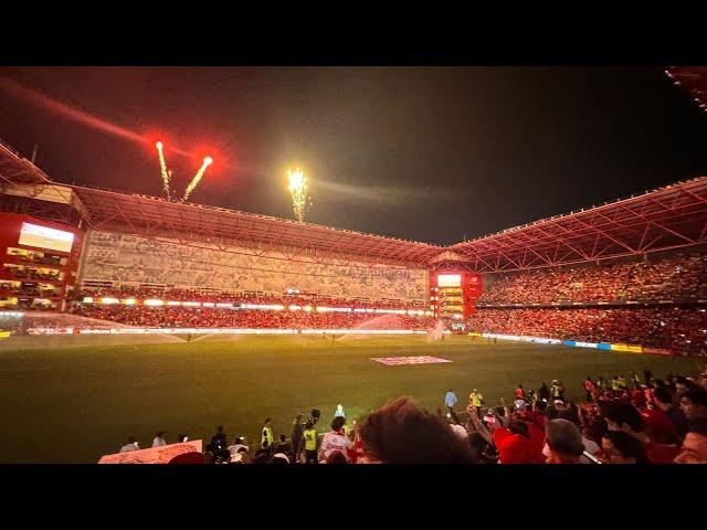 LA AFICIÓN DEL TOLUCA, "ROJO MI BUEN AMIGO" TOLUCA VS CHIVAS...