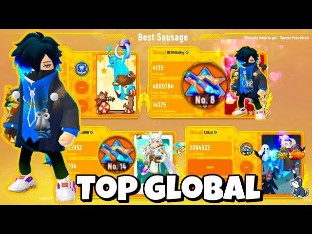 23 KILL !!  SOLO VS SQUAD TOP GLOBAL SAUSAGE MAN ( EkimirzYtube )