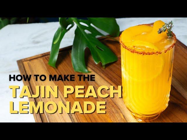 How To Make The Tajin Peach Lemonade!