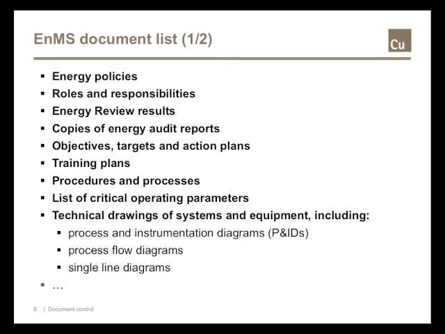 Energy Management Foundation Training - Module 39