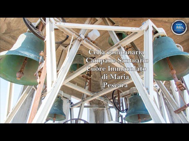 Cella campanaria Campane Santuario Cuore Immacolato di Maria - Pescara (Video 2) ABRUZZO