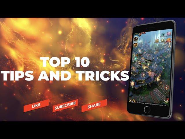 War and Order - Top 10 Tips and Tricks!