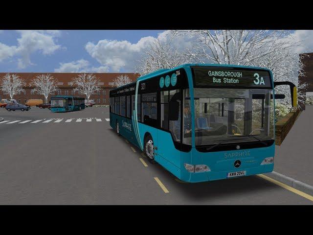 Omsi 2: Mercedes Citaro UK Enhanced view Pack | Gainsborough line 3A