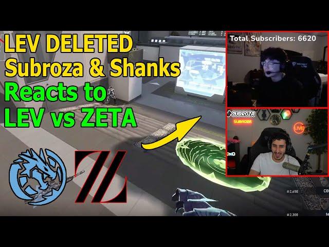 LEVIATÁN Deleted - Shanks & Subroza Reacts To LEV vs ZETA