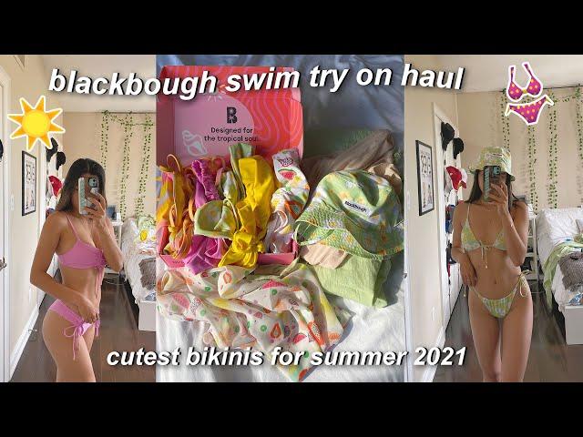 blackbough swim bikini & apparel try on haul 2021