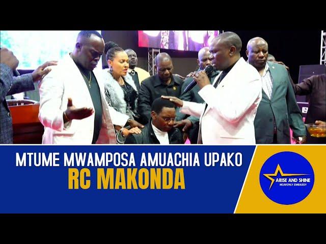 RC MAKONDA AKIOMBEWA NA MTUME MWAMPOSA