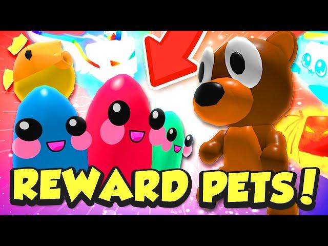 GETTING EVERY INDEX REWARD PET... almost... in Roblox Bubble Gum Simulator!