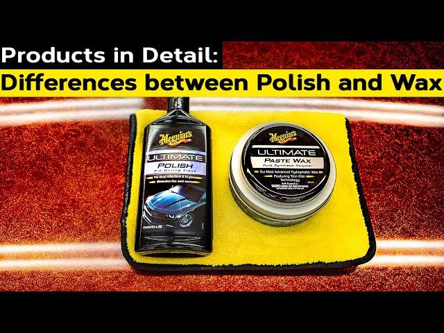 What's the DIFFERENCE between POLISH and WAX | Ultimate Polish | Ultimate Wax | Products in Detail