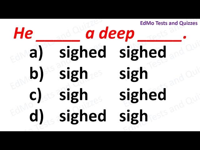 CAN YOU SCORE 15/15? MIXED GRAMMAR QUIZ. Test your grammar. Grammar test - 25