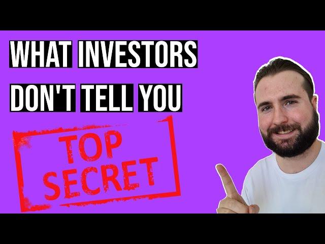 4 Things Professional Investors Don't Tell You (Stock Market Secrets)