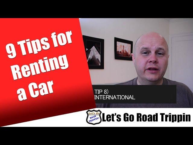 9 Tips for Car Rentals