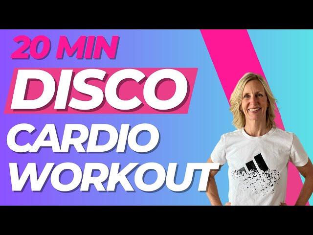 BOOST ENERGY AND MOOD with this 20 min DISCO Walking Workout!