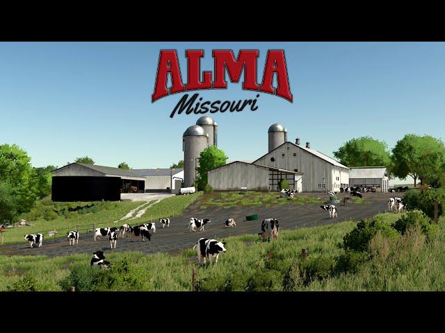 ULTRA REALISTIC FARM BUILD | Alma Missouri | Farming Simulator 22