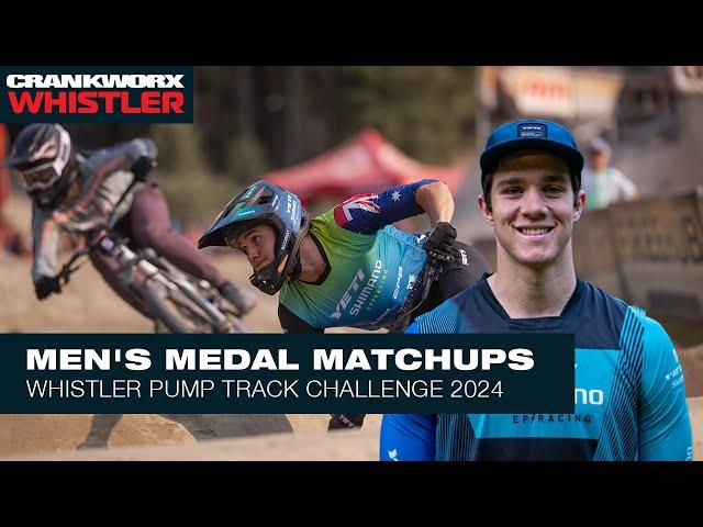 PUMP TRACK CHALLENGE WHISTLER | MEN'S PODIUM MATCHUPS