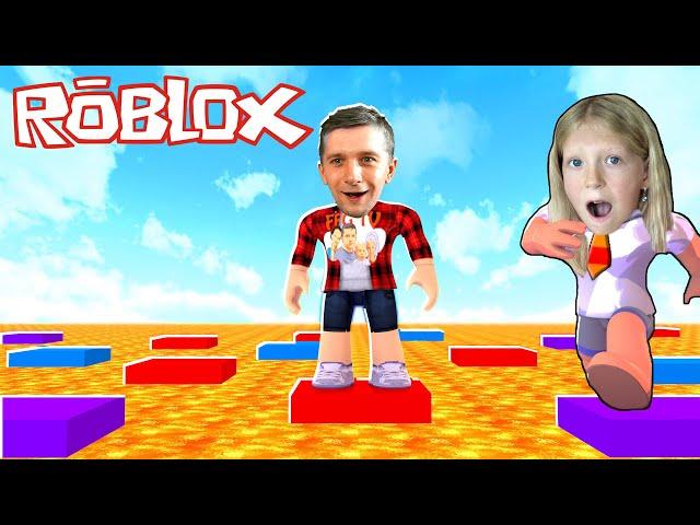 УГАДАЙ ЦВЕТ Или УПАДЕШЬ в ЛАВУ! Экстремальный Челлендж на Реакцию Roblox!