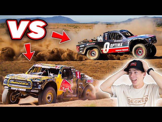 How Does My Trophy Truck Compare to a RedBull Truck?