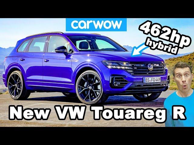 The new VW Touareg R is the most powerful Volkswagen EVER!