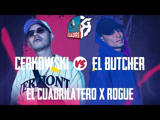 Cerkowski vs El Butcher | El Cuadrilátero X Rogue Rap League