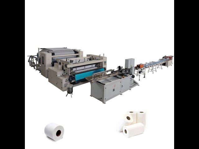 1350 mm automatic gluing lamination toilet paper making machine production line