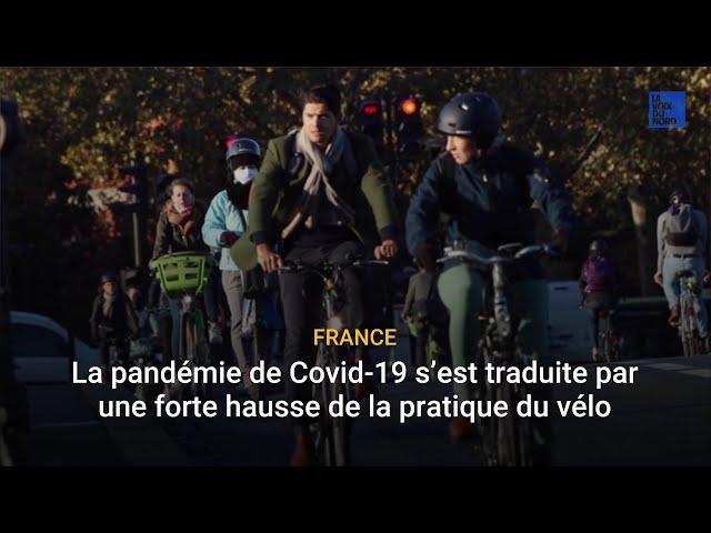La pandémie de Covid-19 s’est traduite par une forte hausse de la pratique du vélo