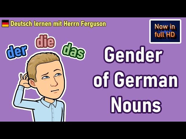 Unlocking the mystery of German Noun Genders: A Complete Guide - 2023 remake - Full HD