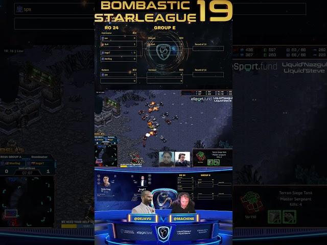 BSL19 RO24 Group E - kogeT vs Sterling - Terran vs Terran Surgeon Finish by New American Gansta T