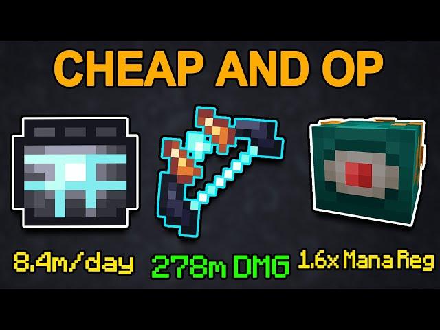 Top 5 Cheap And OP Items | Hypixel Skyblock