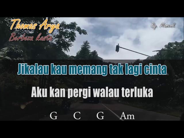 Karaoke Berbeza Kasta Thomas Arya || Mamenk Pro