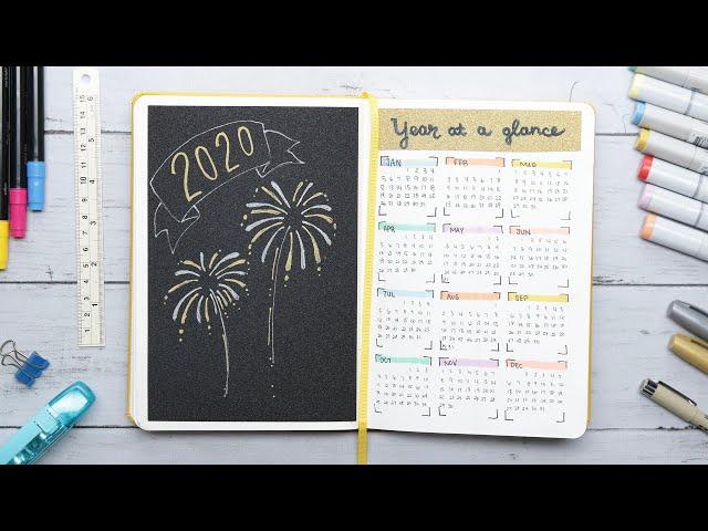 Plan With Me: Beginners Guide To Bullet Journaling For The New Year