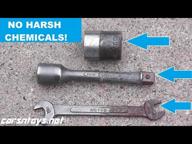 How to Remove Rust from Metal Tools | No Harsh Chemicals!