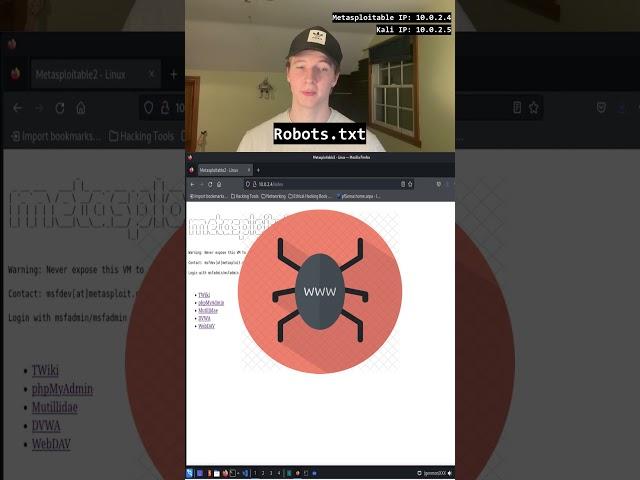 Learn to Hack Day 17: Examining Robots.txt #cybersecurity #hackingcourse #linux #ethicalhacking
