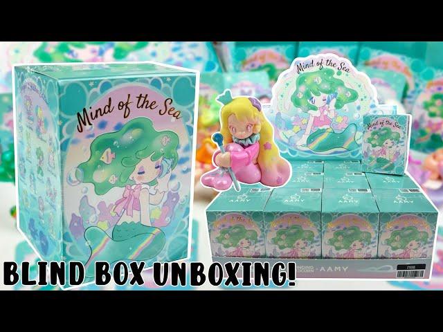 Let's Open 12 AAMY Mind of the Sea BLIND BOXES from KikaGoods! FINDING UNICORN FULL SET UNBOXING