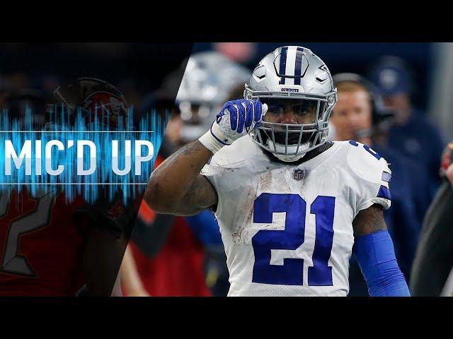 Ezekiel Elliott Mic'd Up vs. Buccaneers "Cowboy nation let's just get that playoff spot" | NFL Films