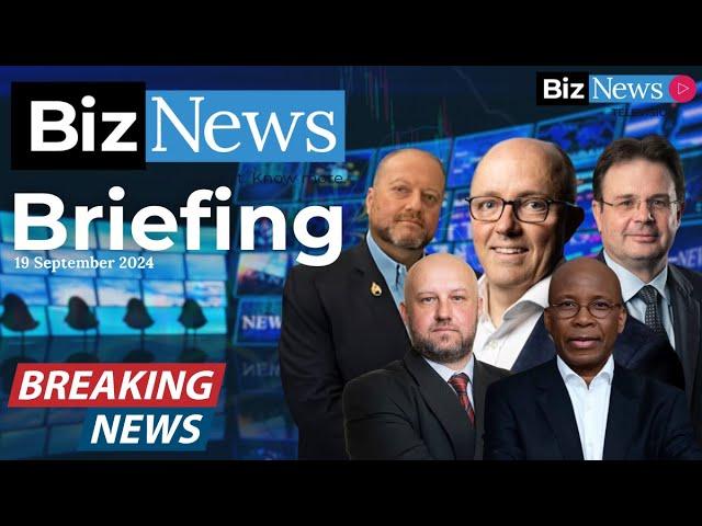 BizNews Briefing - Rate cut joy; immature politicians; Remgro v Discovery; Exploding pagers