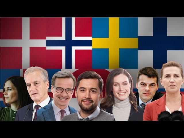 Voices of Current Nordic Leaders as of Dec. 2022 (Countries and Territories)