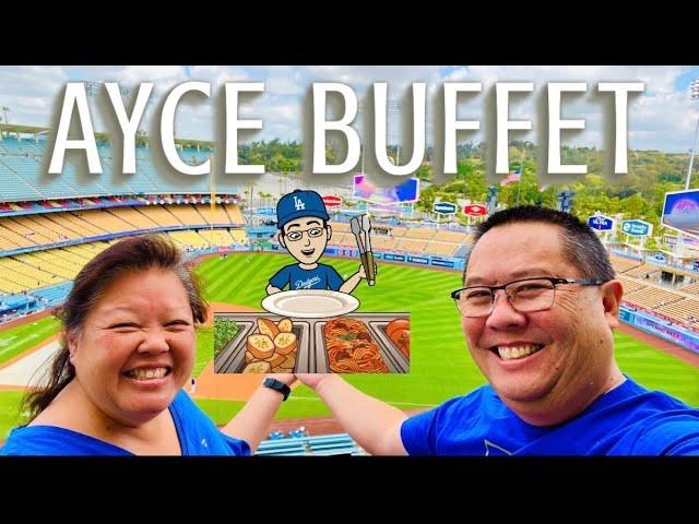 CHEF'S TABLE BUFFET at a Ballpark? | Stadium Club @Dodger Stadium