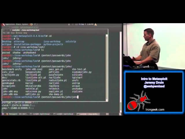 Intro to Metasploit Jeremy Druin @webpwnized.avi