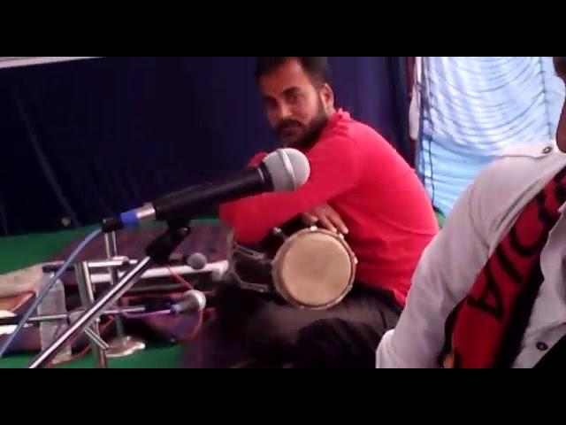 Organ player parmanad ji and Dholak player Manoj Kushwaha and pad player Manoj bohre ji
