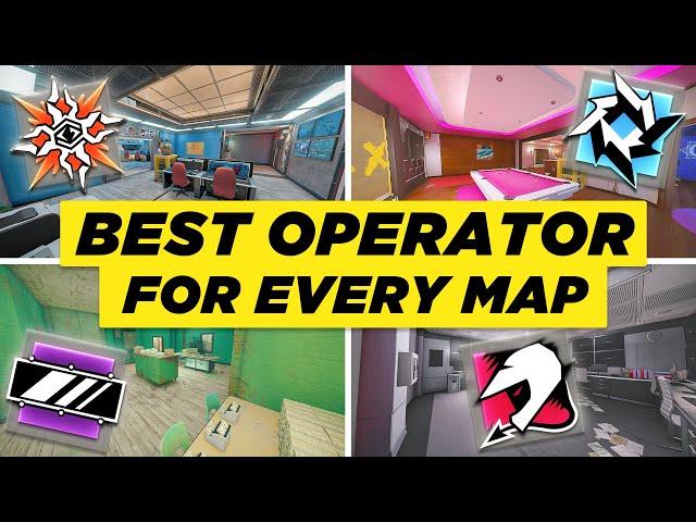 The Best Operators For Every Map in Rainbow Six Siege