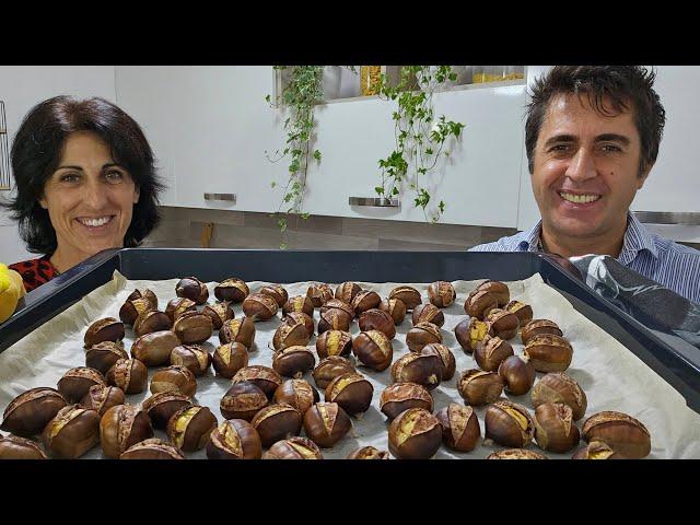 Castagne al forno, trucchi per farle morbide e facili da sbucciare