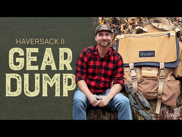 Gear Dump - Taking a look inside the 3Rivers Haversack II