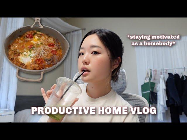  PRODUCTIVE HOME VLOG: what i eat, early morning routines, ikea run 