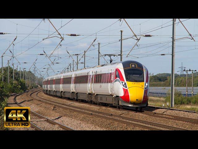 The Trains and Landscapes of the East Coast Mainline (South) in 4K