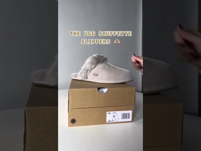 Let’s unbox the Ugg Scuffette Slippers now at allsole