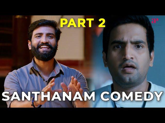 Santhanam Comedy Scenes Part-2 ft. Dhilluku Dhuddu 2 | Kanna Laddu Thinna Aasaiya | Ishtam