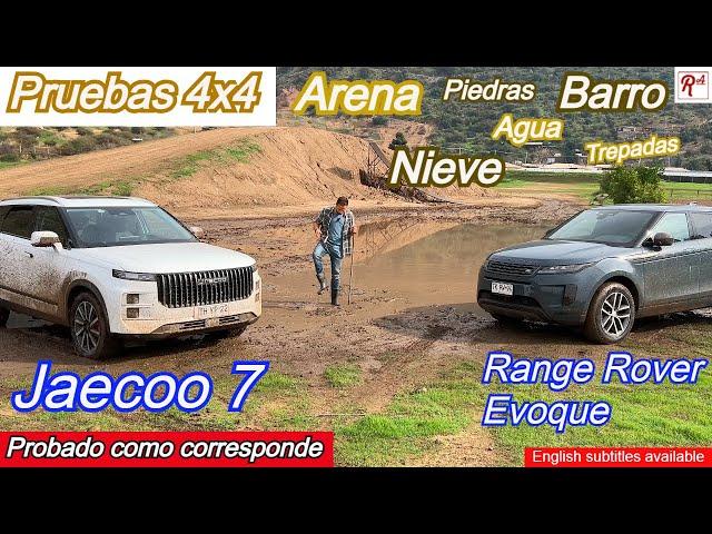 JAECOO 7 análisis y pruebas Off-road sin filtros ¿Realmente le sigue el paso a Evoque?.